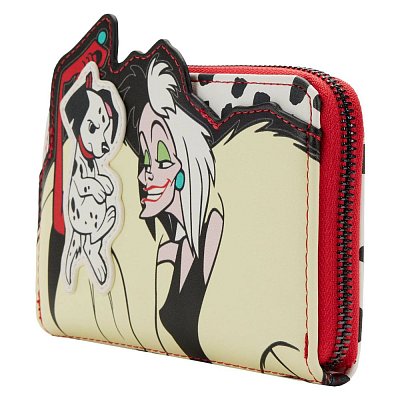 Disney by Loungefly Wallet 101 dalmatinů darebáků Scéna Cruella