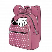 Disney Casual Fashion Backpack Minnie Mouse Pink Bow 22 x 23 x 11 cm