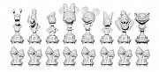 Disney Chess Collector\'s Set Mickey The True Original  --- DAMAGED PACKAGING