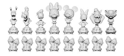 Disney Chess Collector\'s Set Mickey The True Original  --- DAMAGED PACKAGING