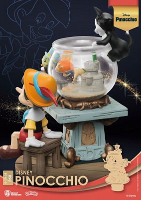 Disney Classic Animation Series D-Stage PVC Diorama Pinocchio 15 cm
