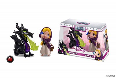Disney Metalfigs Diecast Mini Figures 2-Pack Maleficent & Briar Rose 10 cm --- DAMAGED PACKAGING