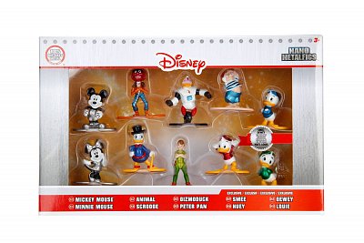 Disney Nano Metalfigs Diecast Mini Figures 10-Pack Wave 2 4 cm  --- DAMAGED PACKAGING