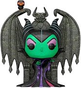 Disney POP! Deluxe Villains Vinyl Figure Maleficent on Throne (DGLT) 9 cm