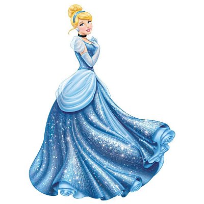 Disney Princess Giant Vinyl Wall Decal Set Cinderella