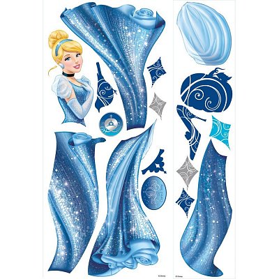 Disney Princess Giant Vinyl Wall Decal Set Cinderella
