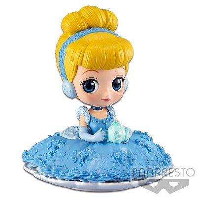 Disney Q Posket SUGIRLY Mini Figure Cinderella A Normal Color Version 9 cm