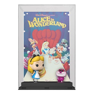 Disney's 100th Anniversary POP! Movie Poster & Figure Alice in Wonderland 9 cm