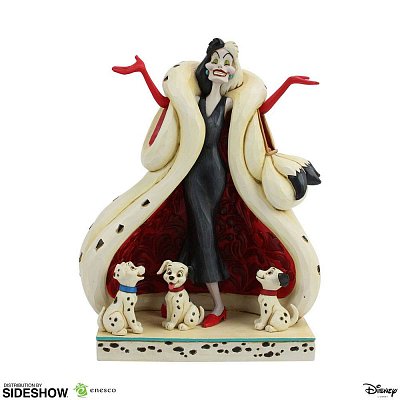 Disney Statue Cruella De Vil (101 Dalmatians) 21 cm
