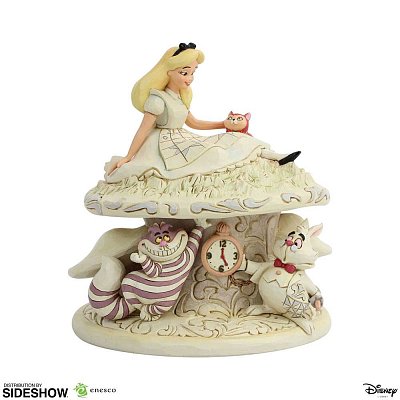 Disney Statue White Woodland Alice in Wonderland (Alice in Wonderland) 18 cm