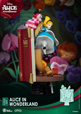 Disney Story Book Series D-Stage PVC Diorama Alice in Wonderland New Version 15 cm