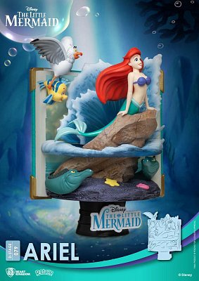 Disney Story Book Series D-Stage PVC Diorama Ariel New Version 15 cm