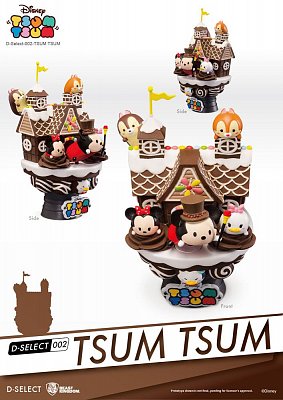 Disney Tsum Tsum D-Select PVC Diorama 15 cm --- DAMAGED PACKAGING