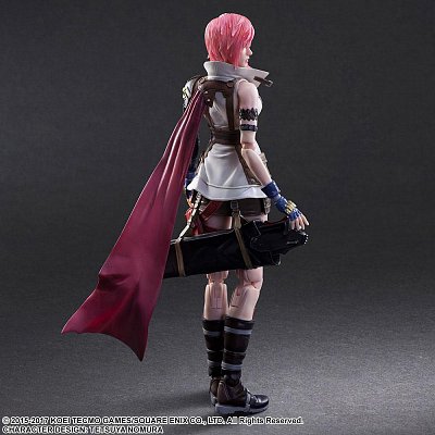 Dissidia Final Fantasy Play Arts Kai Action Figure Lightning 25 cm --- DAMAGED PACKAGING