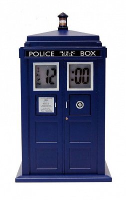 Doctor Who Alarm Clock with Projector Tardis
