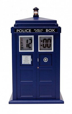 Doctor Who Alarm Clock with Projector Tardis --- DAMAGED PACKAGING