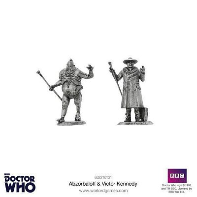Doctor Who Exterminate! Miniatures Abzorbaloff & Victor Kennedy *English Version*