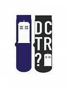 Doctor Who Mens Socks 2-Pack Tardis