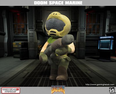 Doom Plyšová hračka - Space Marine