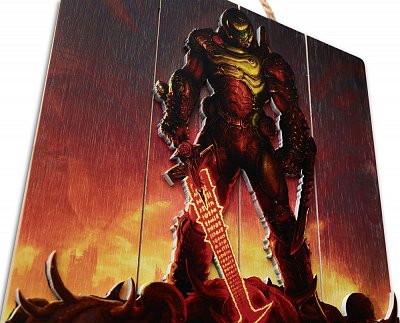 Doom WoodArts 3D dřevěný plakát Eternal 30 x 40 cm