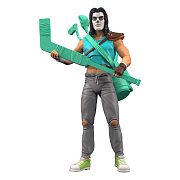 Sběratelská akční figurka Teenage Mutant Ninja TurtlesCasey Jones Skull Face Glow-in-the-Dark SDCC Exclusive 13 cm