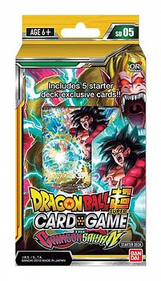 Dragonball Super Card Game Season 4 Starter Deck 5 The Crimson Saiyan *English Version*