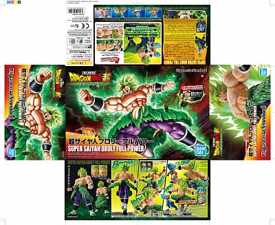 Dragonball Super Figure-rise Standard Plastic Model Kit Super Saiyan Broly Fullpower 15 cm