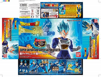 Dragonball Super Figure-rise Standard Plastic Model Kit Super Saiyan God Super Saiyan Vegeta 15 cm