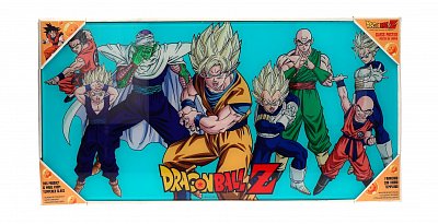 Dragonball Z skleněný plakát  Heroes 30 x 60 cm