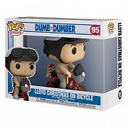 Dumb and Dumber POP! Rides Vinyl Figure Lloyd Christmas on Bicycle 18 cm