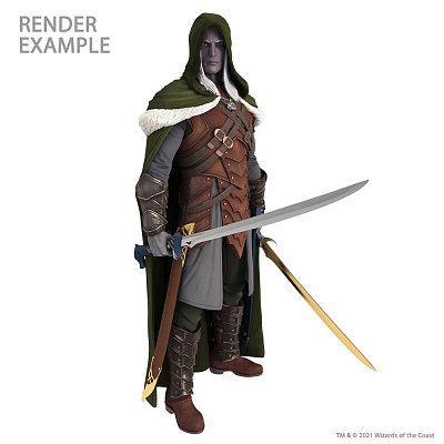 Soška Dungeons & Dragons v životní velikosti Drizzt Do'Urden (pěnová guma/latex) 170 cm