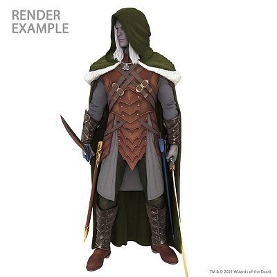 Soška Dungeons & Dragons v životní velikosti Drizzt Do'Urden (pěnová guma/latex) 170 cm
