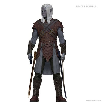 Soška Dungeons & Dragons v životní velikosti Drizzt Do'Urden (pěnová guma/latex) 170 cm