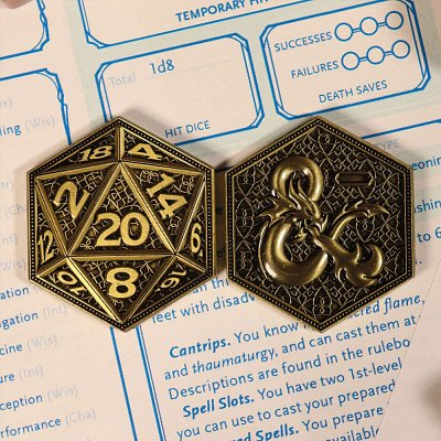 Limitovaná edice sběratelských mincí Dungeons & Dragons