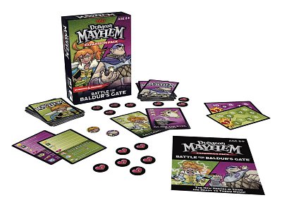 Dungeons & Dragons Card Game Expansion Dungeon Mayhem: Battle for Baldur\'s Gate english