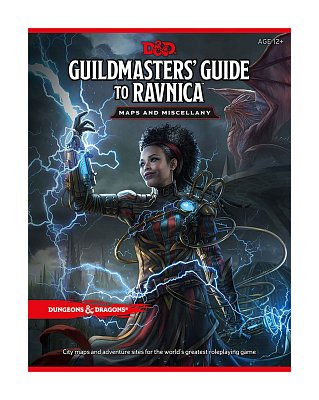 Dungeons & Dragons RPG Guildmasters\' Guide to Ravnica - Maps & Miscellany english