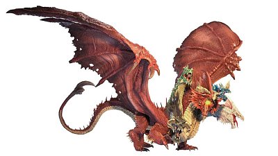 Dungeons & Dragons Icons of the Realms Premium miniatura předbarvená Gargantuan Tiamat 37 cm
