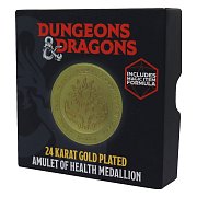 Dungeons & Dragons Medallion Amulet Of Health Limitovaná edice (pozlacené)