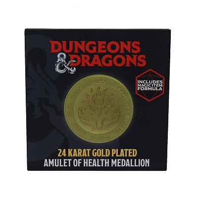 Dungeons & Dragons Medallion Amulet Of Health Limitovaná edice (pozlacené)