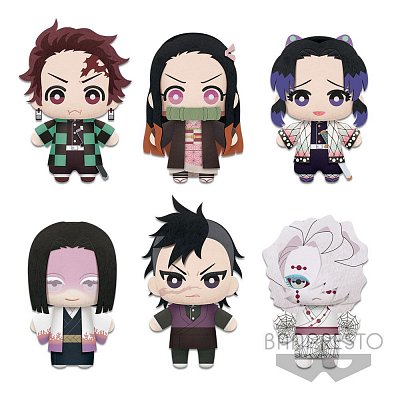 Demon Slayer Kimetsu no Yaiba Plyšové figurky 15 cm displej (9)