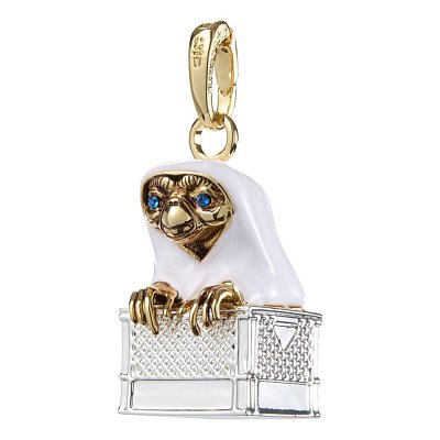 E.T. the Extra-Terrestrial Bracelet Charm Lumos E.T. In the Basket (gold & silver plated)