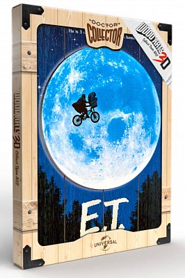 E.T. the Extra-Terrestrial WoodArts 3D dřevěný plakát The Extra-Terrestrial  30 x 40 cm
