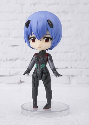 Evangelion: 3.0+1.0 Figuarts mini Action Figure Tentative Name: Rei Ayanami 9 cm --- DAMAGED PACKAGING
