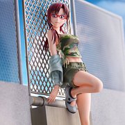 Evangelion PVC socha Makinami Mari Illustrious 28 cm