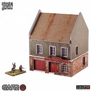 EWAR WWII ColorED Miniature Gaming Model Kit 15 mm Grocery Store
