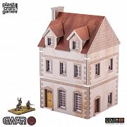 EWAR WWII ColorED Miniature Gaming Model Kit 15 mm Two-storey Building