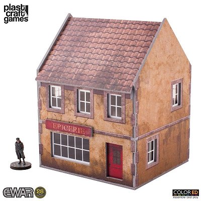 EWAR WWII ColorED Miniature Gaming Model Kit 28 mm Grocery