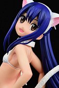 Fairy Tail Statue 1/6 Wendy Marvell White Cat Gravure Style 23 cm --- DAMAGED PACKAGING