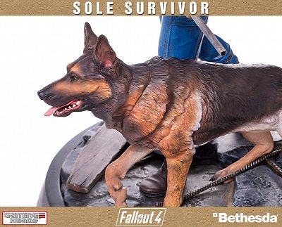 Fallout 4 Statue 1/4 Sole Survivor 53 cm --- DAMAGED PACKAGING