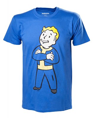 Fallout 4 Triko Vault Boy (modrá)